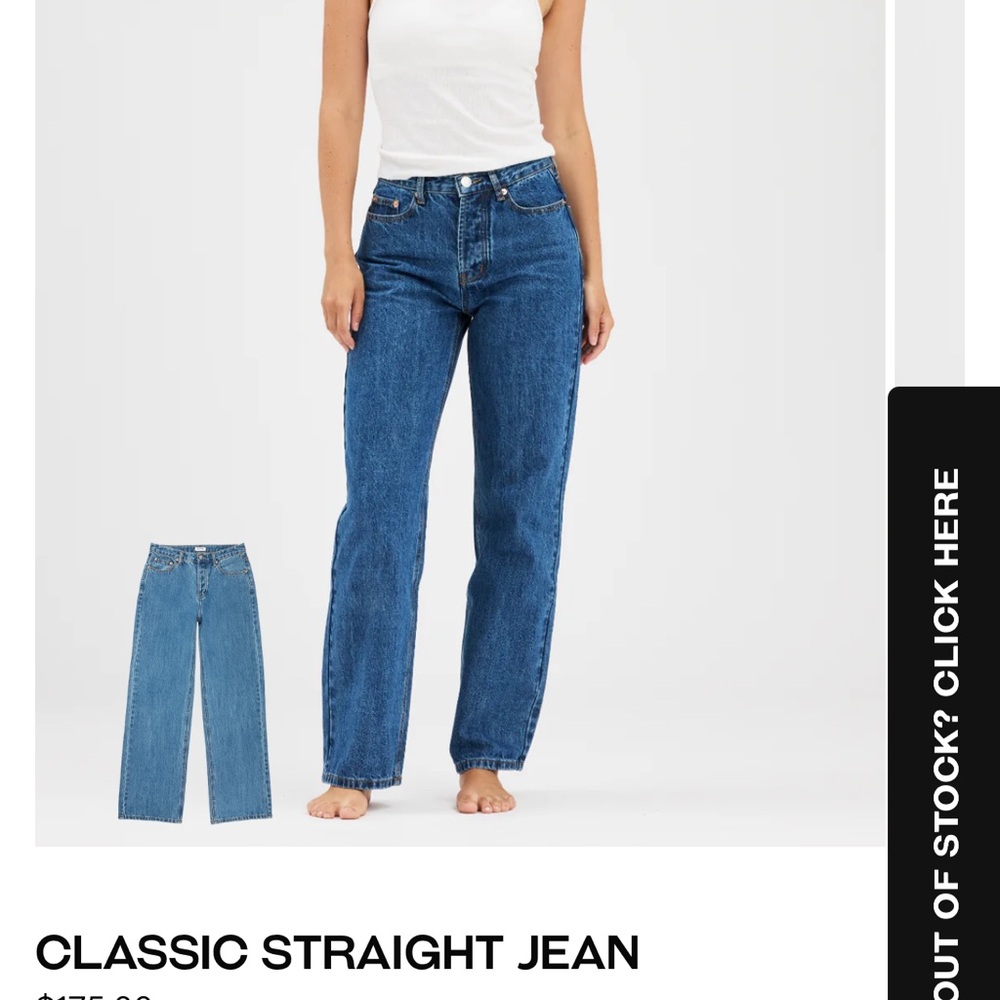 Parke Classic straight leg jeans